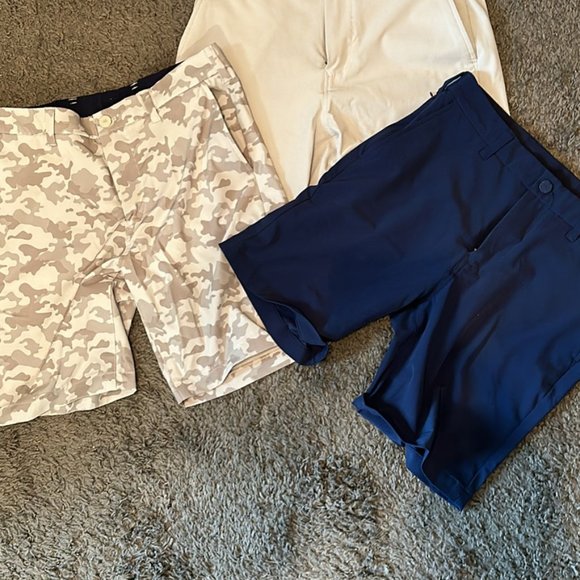 3 pair of Mens Golf Shorts